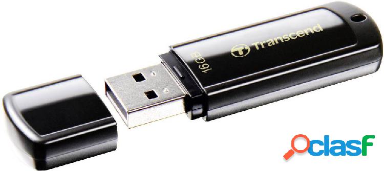 Transcend JetFlash® 350 Chiavetta USB 16 GB Nero TS16GJF350