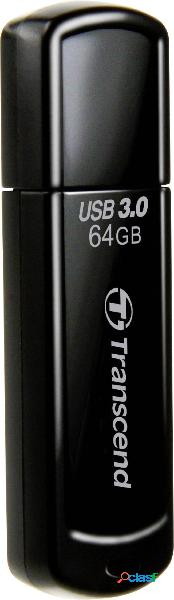 Transcend JetFlash® 700 Chiavetta USB 64 GB Nero TS64GJF700