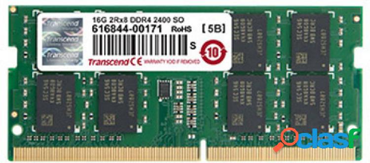 Transcend Modulo memoria Laptop TS2GSH64V4B 16 GB 1 x 16 GB