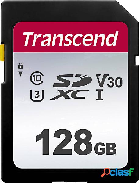 Transcend Premium 300S Scheda SDXC 128 GB Class 10, UHS-I,