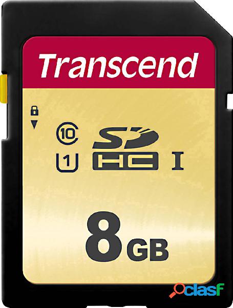 Transcend Premium 500S Scheda SDHC 8 GB Class 10, UHS-I,