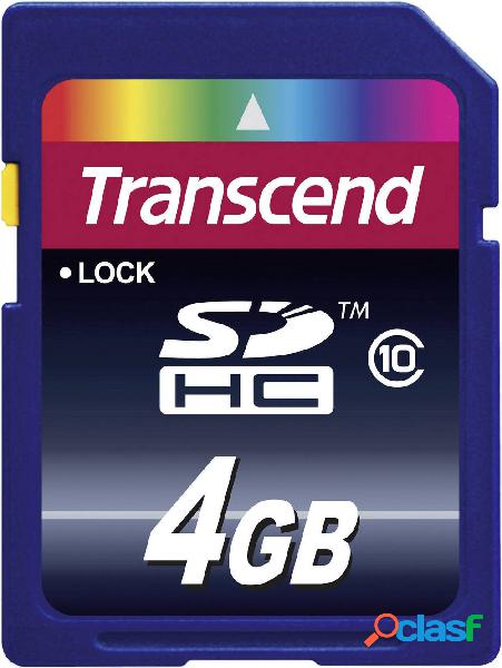 Transcend Premium Scheda SDHC 4 GB Class 10