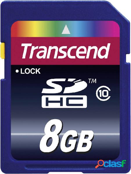 Transcend Premium Scheda SDHC 8 GB Class 10