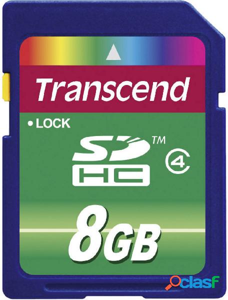 Transcend Standard Scheda SDHC 8 GB Class 4