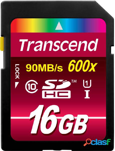 Transcend Ultimate Scheda SDHC 16 GB Class 10, UHS-I