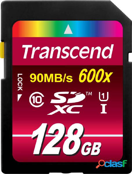 Transcend Ultimate Scheda SDXC 128 GB Class 10, UHS-I