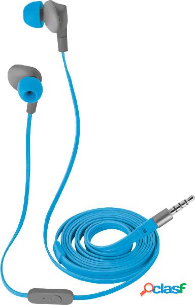 Trust Aurus Sport Cuffie auricolari via cavo Blu headset con