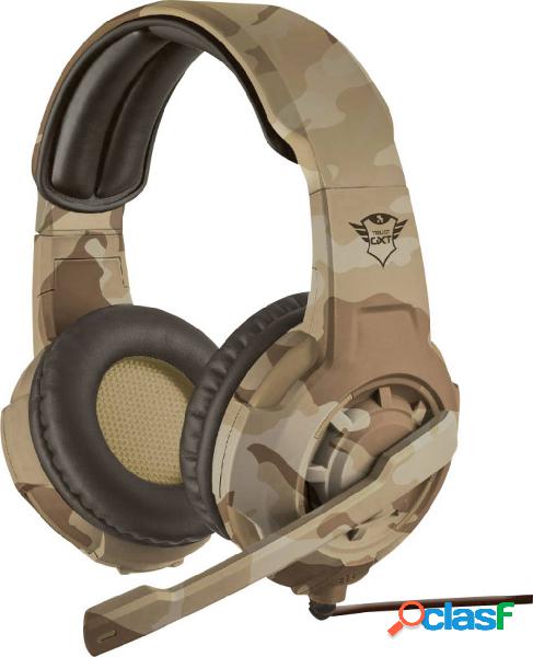 Trust GXT310D Radius Desert Camo Gaming Cuffie On Ear Stereo