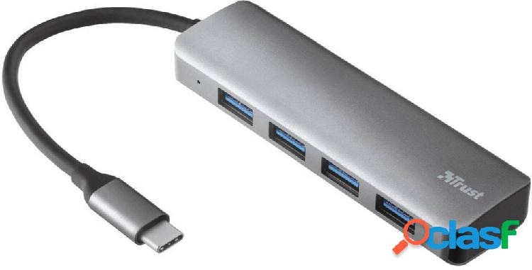 Trust HALYX Hub USB 3.1 Argento