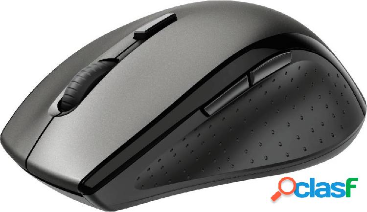 Trust Kuza Mouse wireless Senza fili (radio) Ottico Nero /