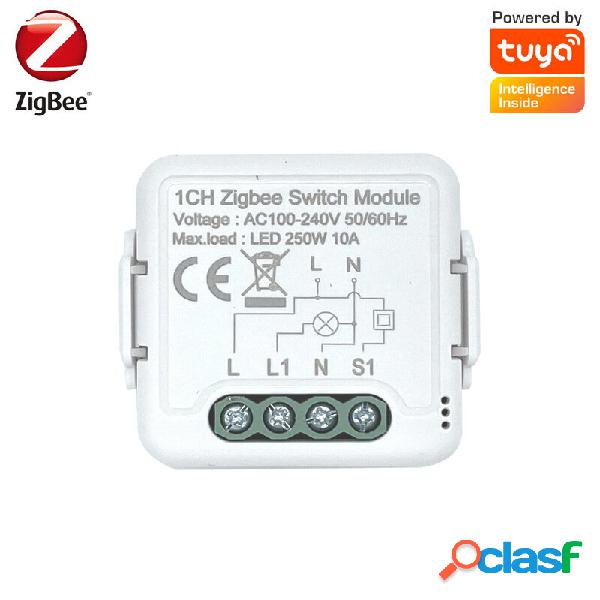 Tuya ZB 1CH Switch Mini dispositivo on-off APP Modulo di