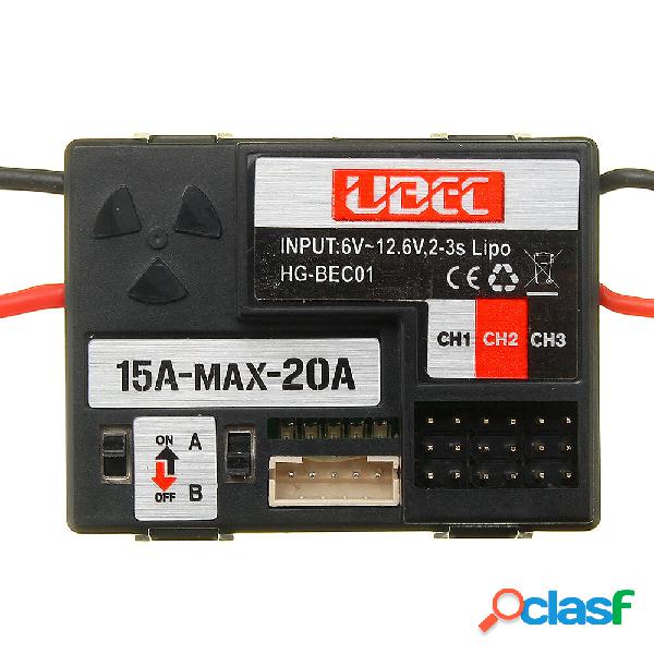 UBEC HG P801 P802 1/12 2.4G 8X8 Rc Stabilizzatore di