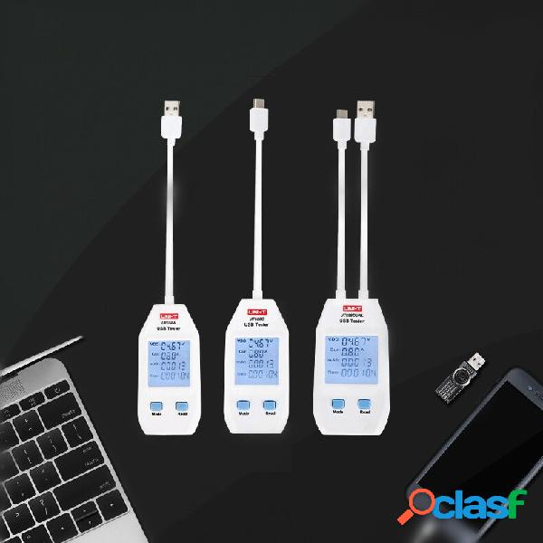 UNI-T UT658 Serie Tipo A Type C Electric USB Voltage Tester