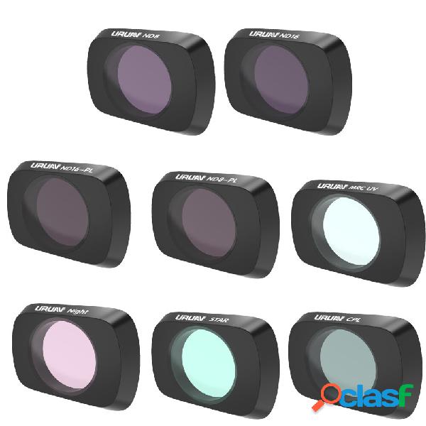 URUAV fotografica lente Set combinato filtro UV / CPL / ND4