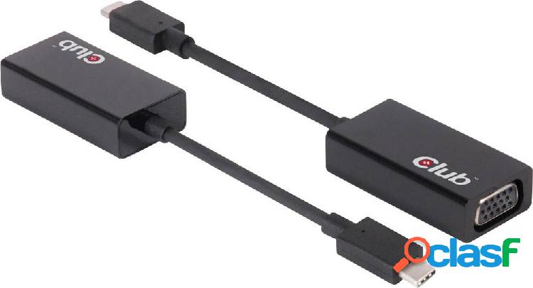 USB / VGA Adattatore [1x spina USB-C™ - 1x Presa VGA] Nero