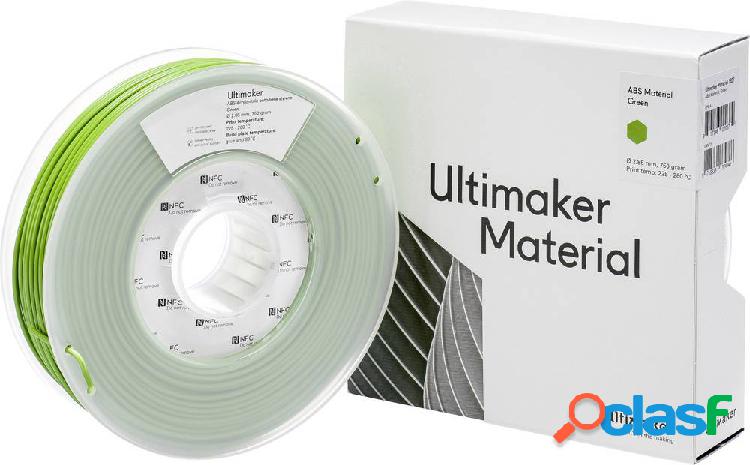 Ultimaker ABS - M2560 Green 750 - 206127 Filamento per