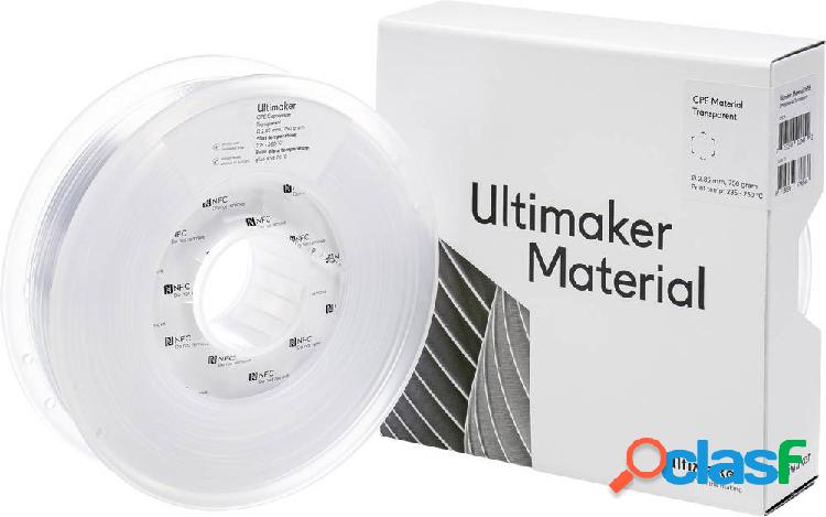 Ultimaker CPE - M0188 Transparent 750 - 201273 Filamento per