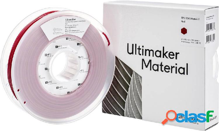 Ultimaker TPU - M0369 Red 750 - 215194 Filamento per