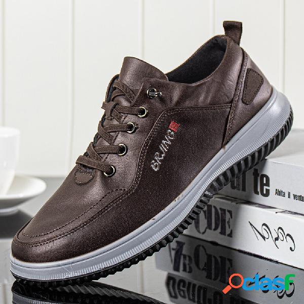 Uomo Soft Suola traspirante antiscivolo casual Court Sneaker