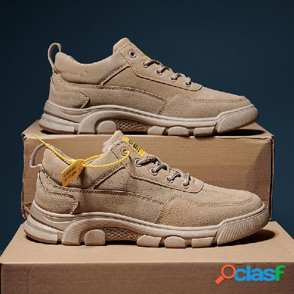 Uomo Traspirante Soft Suola Comoda Antiscivolo Scarpe da