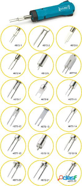 Utensili per la rimozione di connettori 4672-4 Hazet 4672-4
