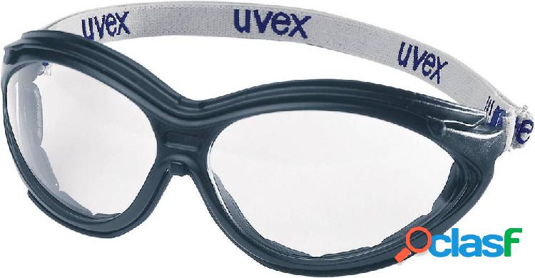 Uvex 9188 Occhiali di protezione Nero, Bianco DIN EN 166-1