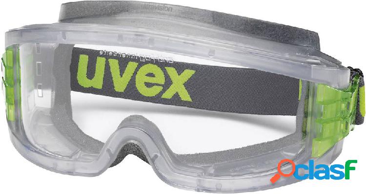 Uvex 9301716 Occhiali a mascherina Nero, Verde