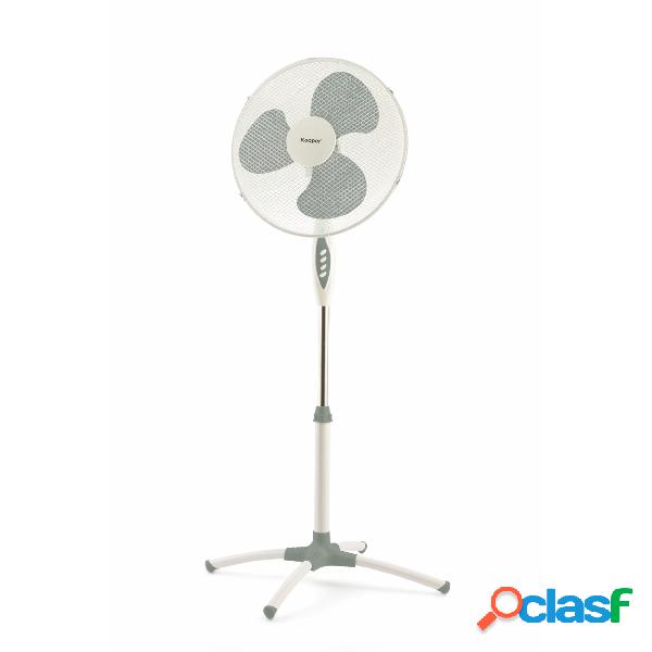 VENTILATORE A PIANTANA BASE AD ARCO CM 130 GRIGIO in