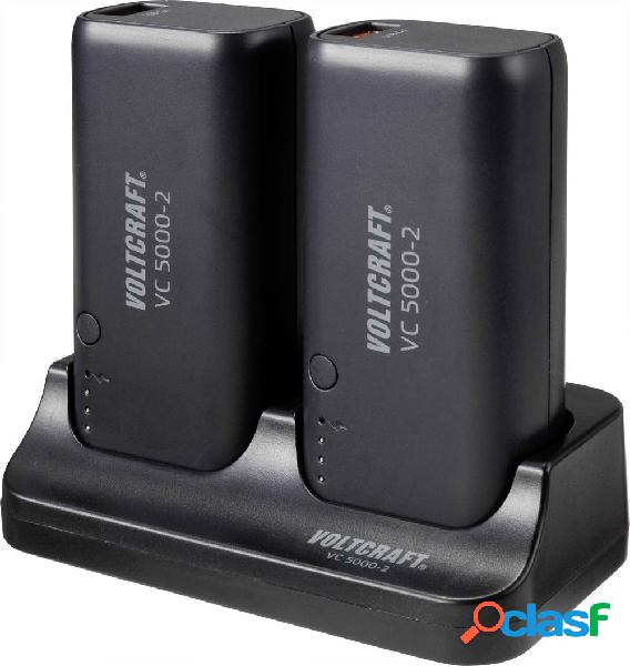 VOLTCRAFT VC 5000-2 Power bank 5000 mAh Li-Ion Nero