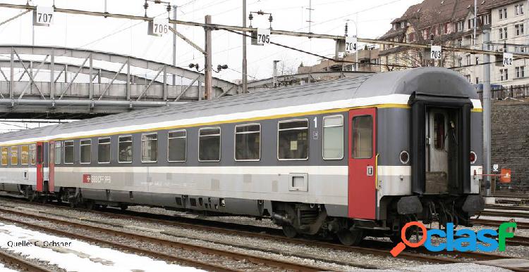 Vagone treno rapido H0 Eurofima 1. Classe delle FFS Piko H0