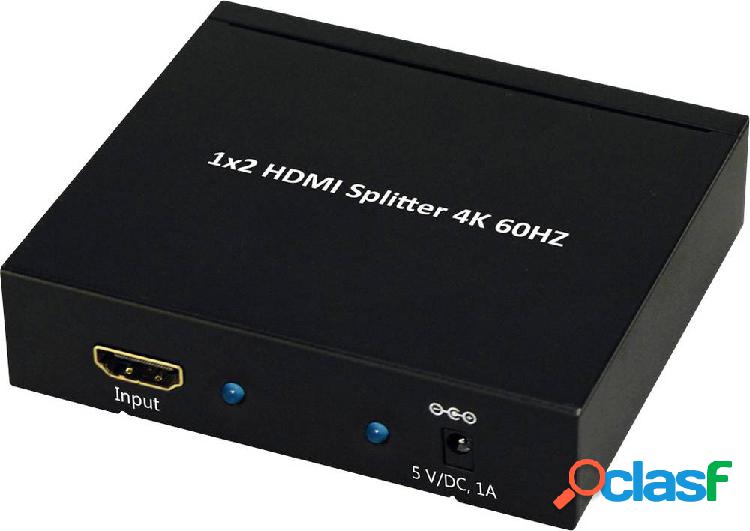 Value 14.99.3582 Distributore, splitter HDMI 4096 x 2160