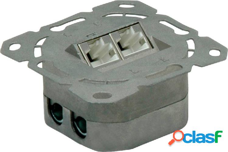 Value Presa di rete Da incasso CAT 6A 2 Porte