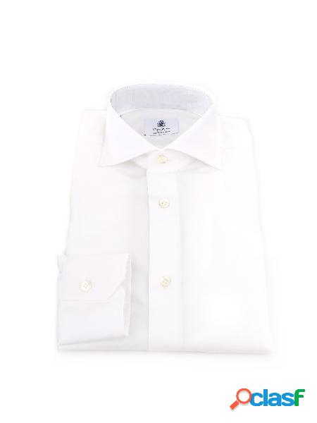 Vanacore Camicie Classiche Uomo Bianco