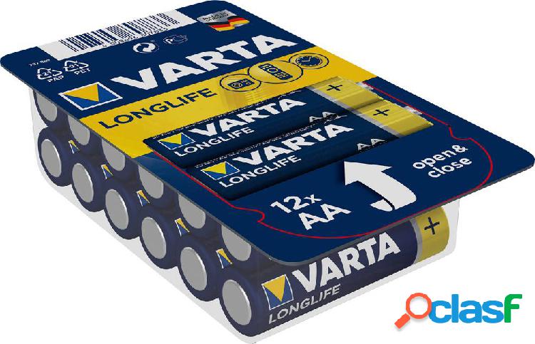 Varta LONGLIFE AA Big Box 12 Batteria Stilo (AA)