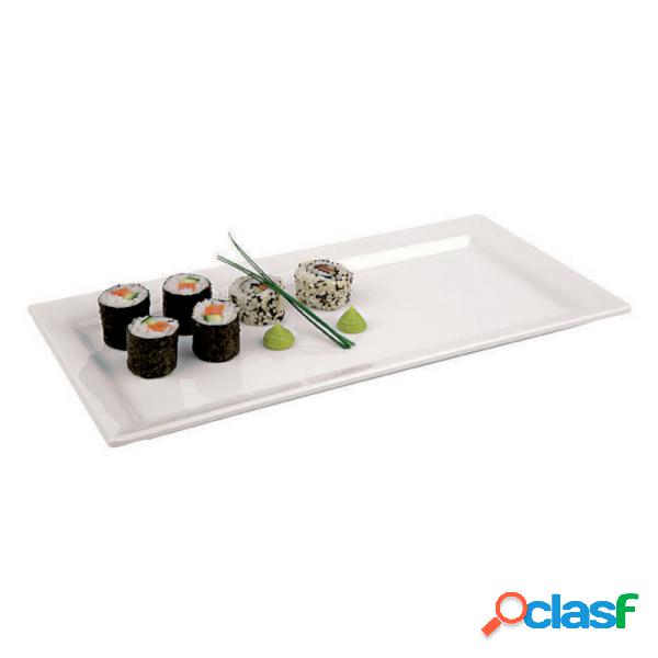 Vassoio Sushi Cm 35,5x18 Melamina, peso 0,66 kg