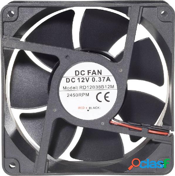 Ventola assiale da 12 V/DC 172 m³/h (L x P x A) 120 x 120 x