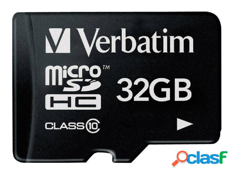Verbatim Premium Scheda microSDHC 32 GB Class 10