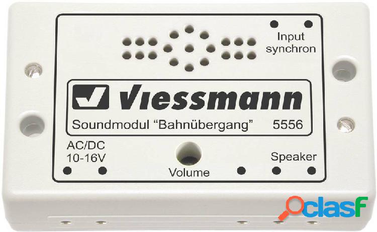 Viessmann 5556 Modulo sonoro Passaggio a livello assemblato