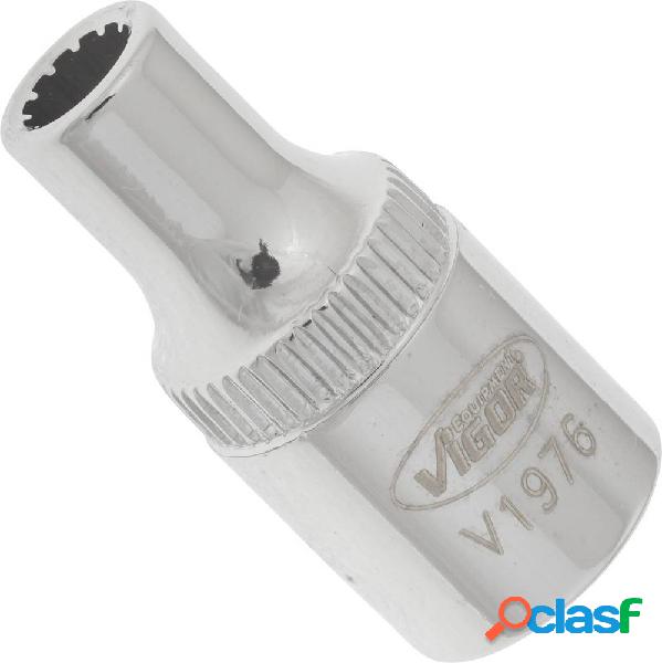 Vigor V1977 Esagono esterno Inserto a bussola 5 mm 1/4 (6.3