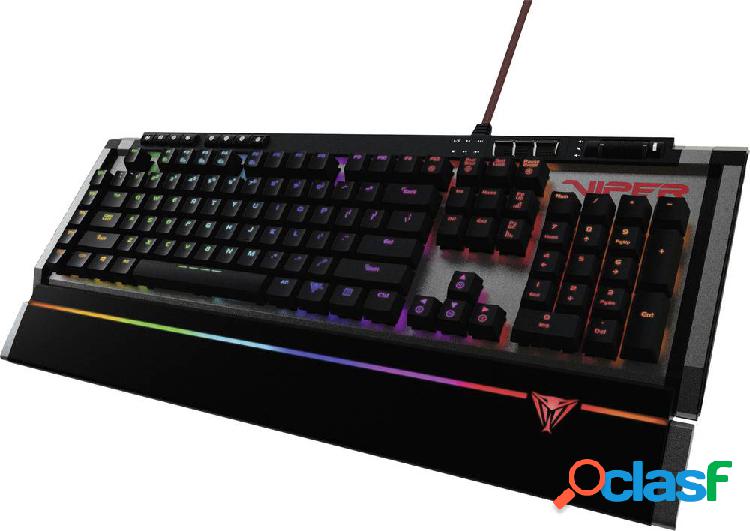 Viper PV770MRUMXGM-DE Cablato Tastiera da gioco Illuminato,