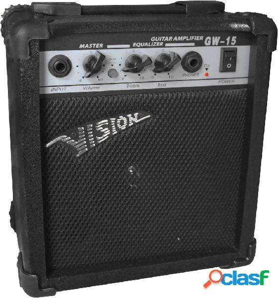 Vision Guitar GW15 Amplificatore per chitarra elettrica Nero