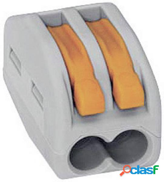 WAGO 222-412-50 222 Morsetto flessibile: 0.08-4 mm² rigido:
