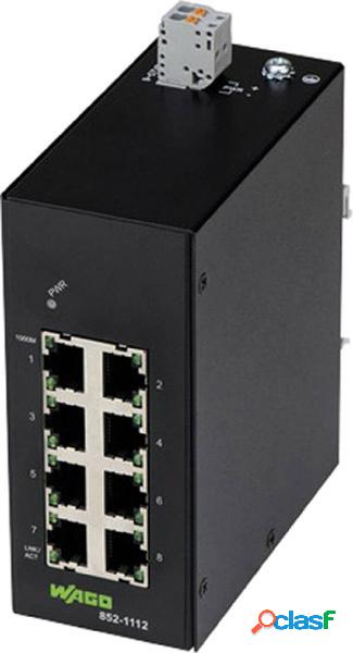 WAGO 852-1112 Switch ethernet industriale 10 / 100 / 1000