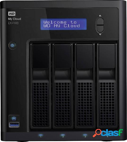 WD My Cloud™ EX4100 NAS Server 8 TB 4 Bay con WD RED,
