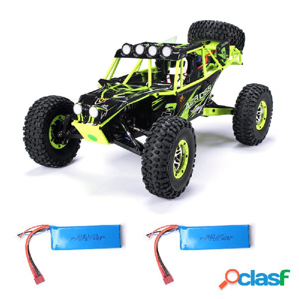 WLtoys 10428 1/10 2.4G 4WD RC Truck Crawler RC Car Two