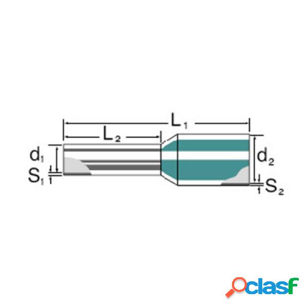 Weidmüller 0565600000 Capocorda 1.50 mm² Parzialmente