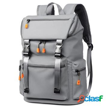 Weixier B666 Travel Backpack with External USB Port - Grey
