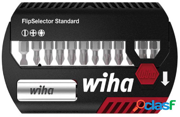 Wiha 39049 Kit inserti 13 parti Taglio, Croce Phillips,