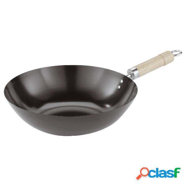 Wok in ferro Cm 33 Ferro Antiaderente, peso 1,1 kg