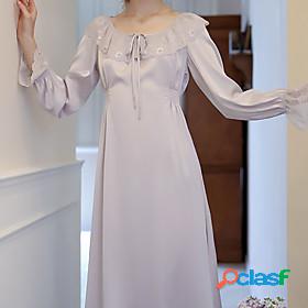 Women's 1 pc Nightgown Fashion Comfort Pure Color Polyester